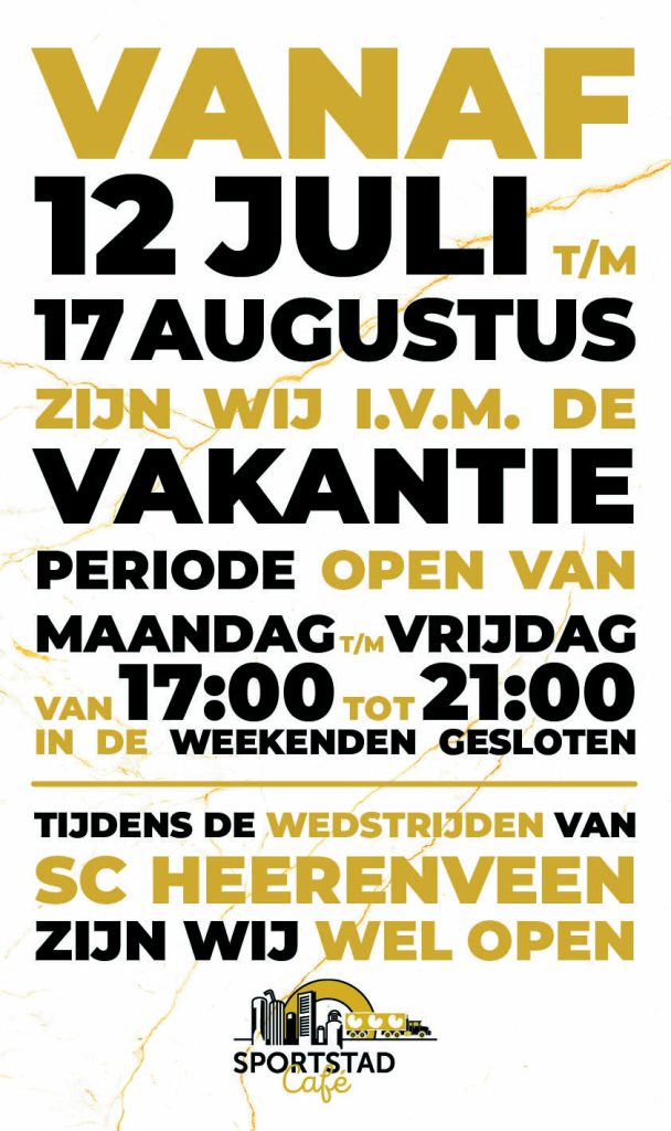 20250620 Vakantie Poster